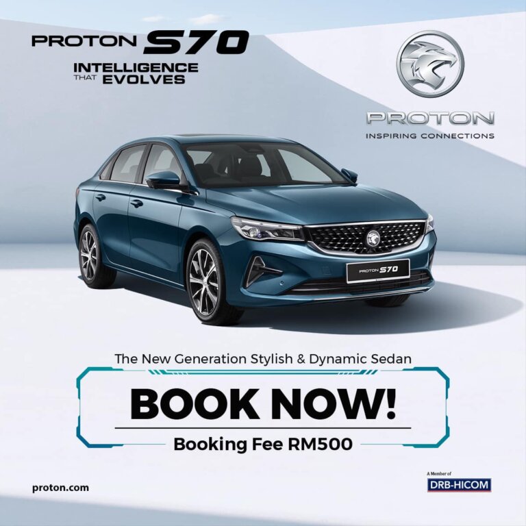 Proton S70 - Book Now