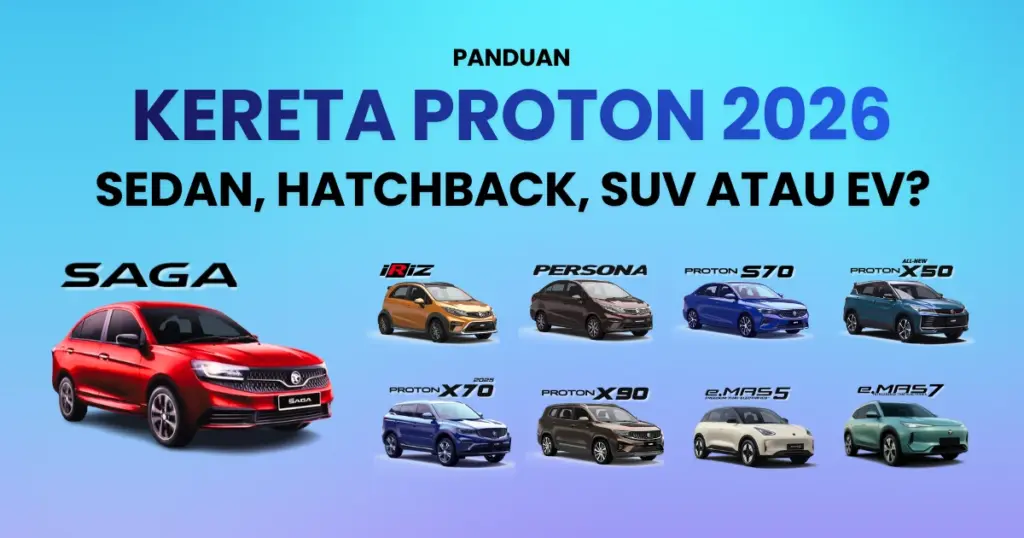 Kereta Proton 2026 Mengikut Segmen