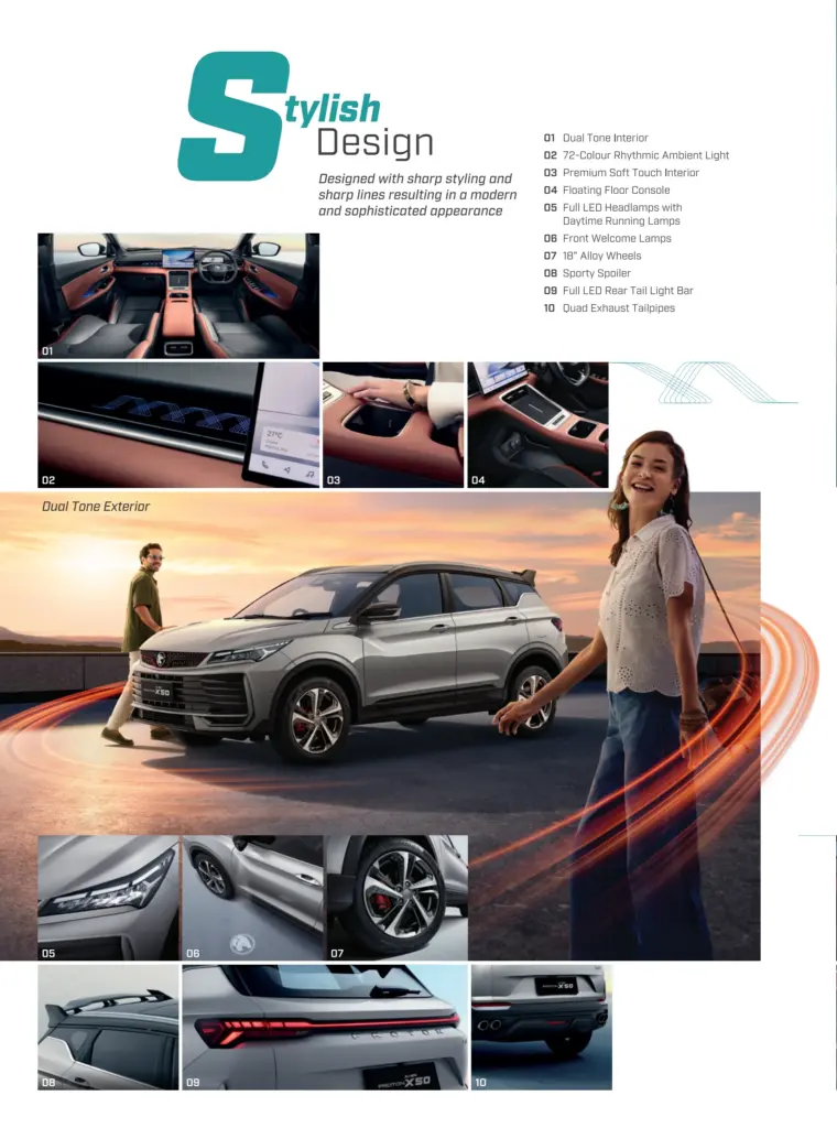 Proton X50 All-New 2026 identiti baharu