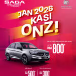 Promosi Proton Saga Januari 2026 Rebat RM800