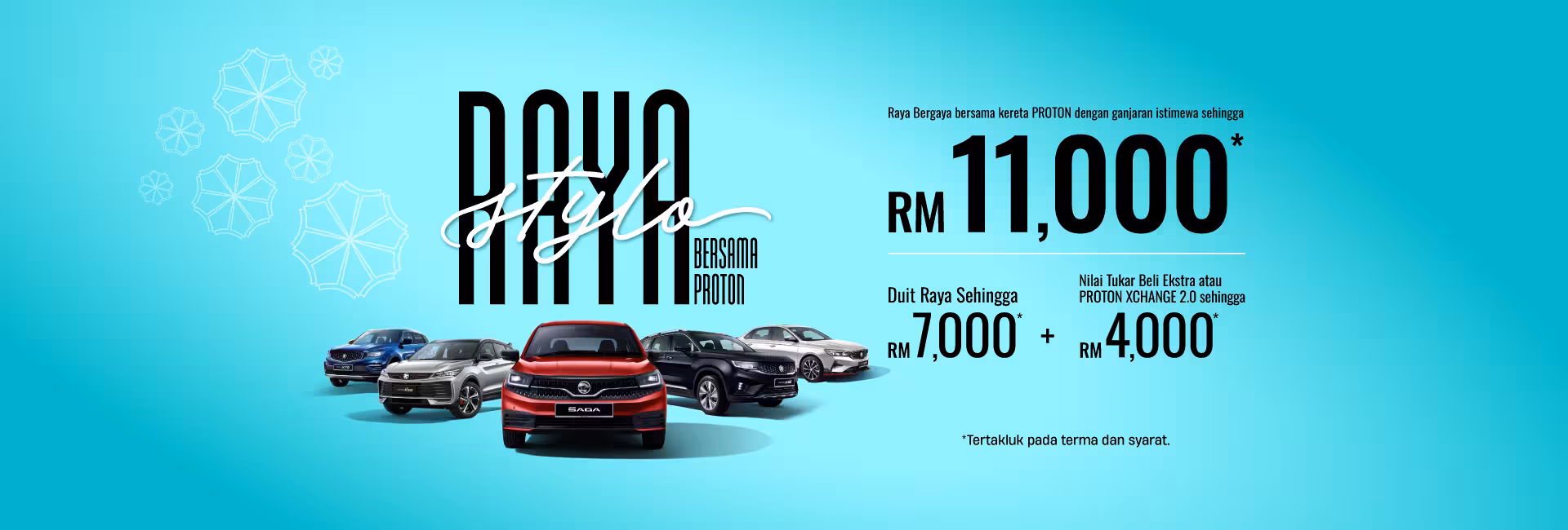 Promosi Proton April 2026 – Raya Stylo, Rebat Hingga RM11,000