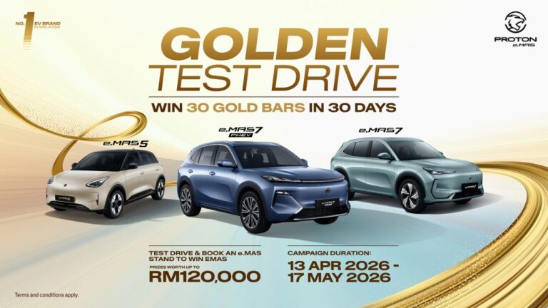 Promosi Proton eMAS - Golden Test Drive - Proton AutoDeal