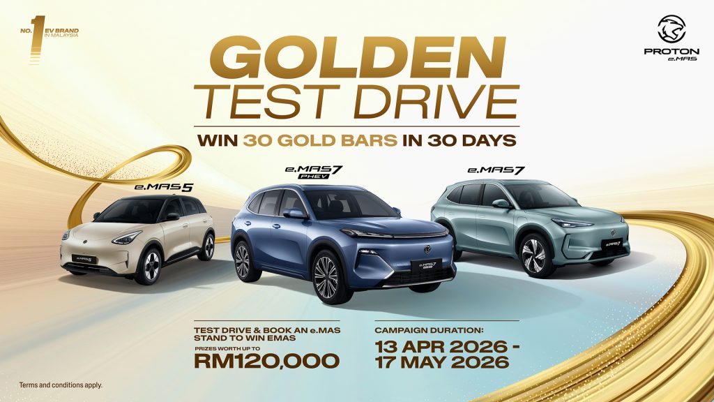 Promosi Proton eMAS - Golden Test Drive - Proton AutoDeal