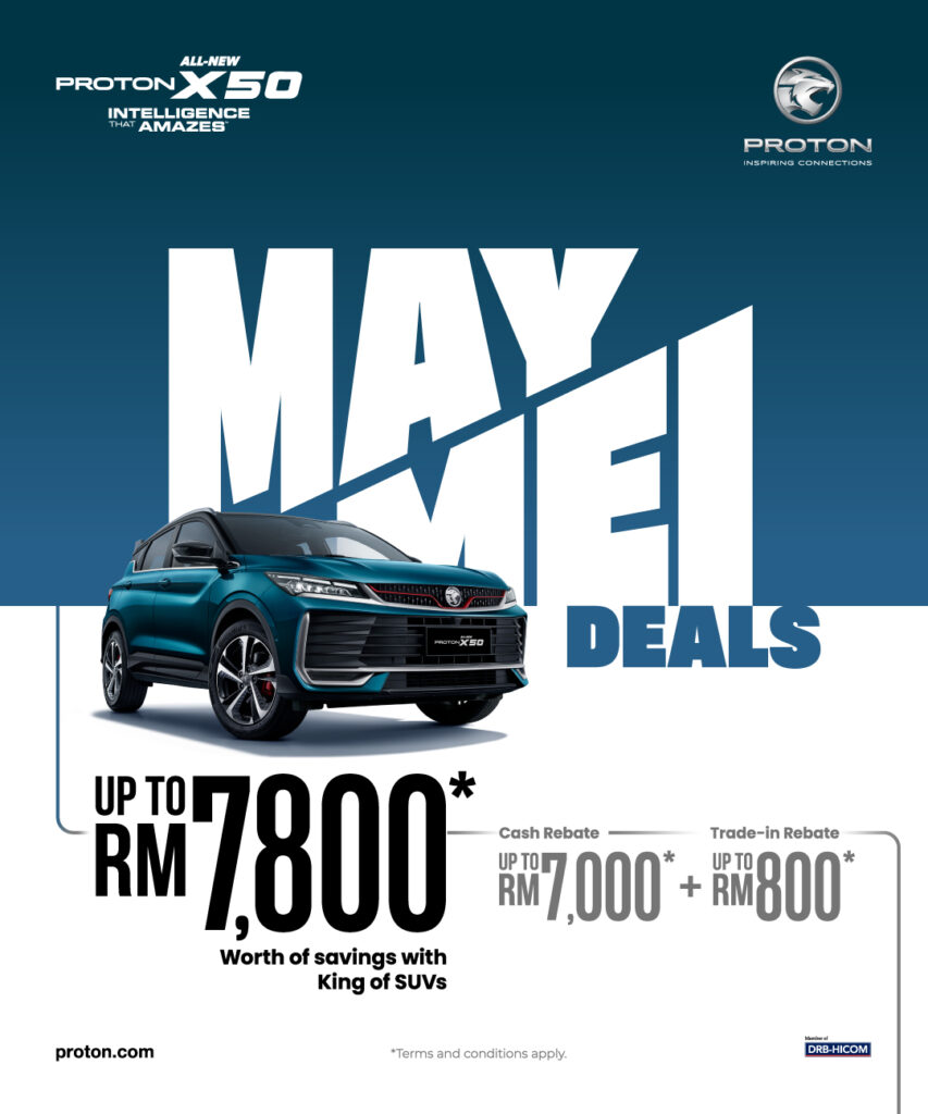 Promosi Proton Mei 2026 - X50