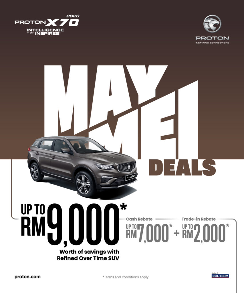 Promosi Proton Mei 2026 - X70