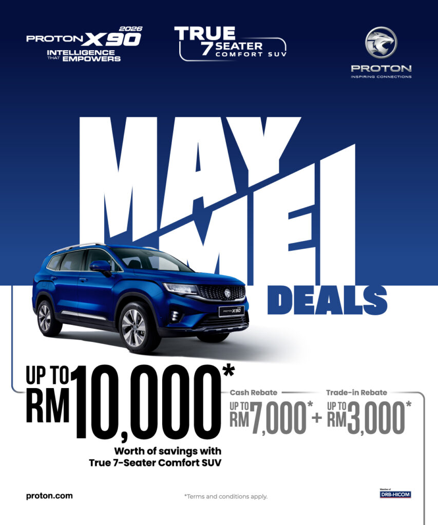 Promosi Proton Mei 2026 - X90